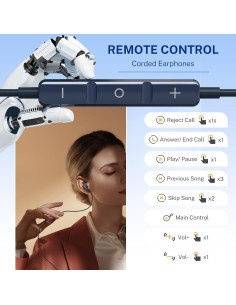 Auriculares USB C Gsangoo In-Ear con Micrófono - Compatibles iPhone y Samsung 2