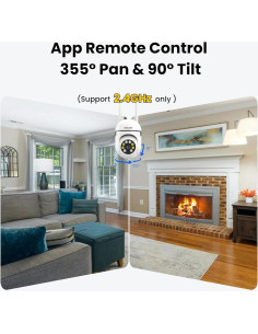 Cámara de Seguridad Inalámbrica EKOLVOSK QD4 HD 2.5K 2