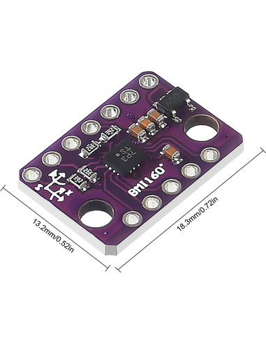 Módulo Sensor GY-BMI160 6DOF Acelerómetro Giroscopio 3-5V