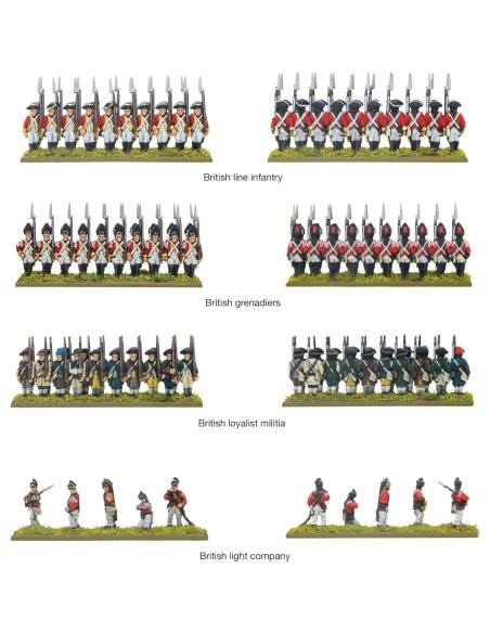 Miniaturas de Guerra de Independencia Warlord 2097 Figuras 28mm Miniaturas de Guerra de Independencia Warlord 2097 Figuras 28mm