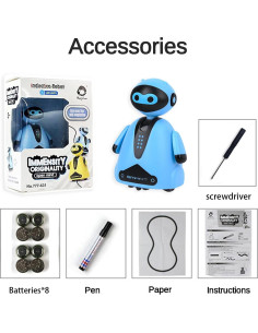 Robot Sensorial Educativo Interactivo STEM Ynapmoc 7.1x4.8 cm 2