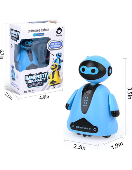 Robot Sensorial Educativo Interactivo STEM Ynapmoc 7.1x4.8 cm