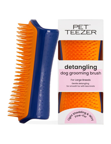 Cepillo Desenredante Pet Teezer Tangle Teezer Grande Azul/Naranja
