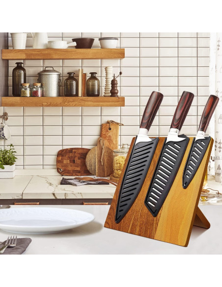 Juego de Cuchillos de Cocina Profesional SANDEWILY 3PCS Acero Inoxidable