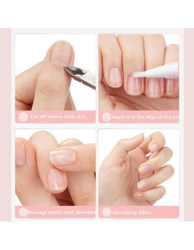 Aceite Endurecedor para Uñas Biaoyun - Crecimiento y Hidratación