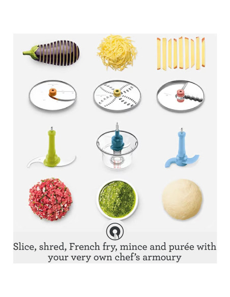 Procesador de Alimentos Breville BFP838 Paradice 16 Tazas Acero Inoxidable