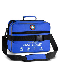 Kit de Primeros Auxilios SuccorWare 435 Piezas Profesional Azul