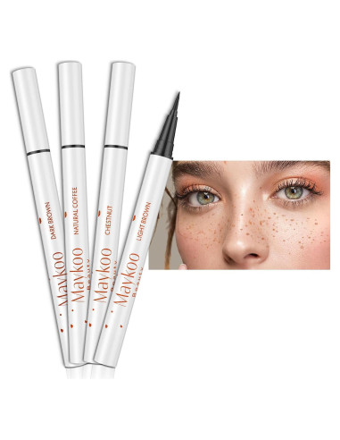 Juego de 4 Bolígrafos de Pecas Falsas MAYKOO - Impermeables