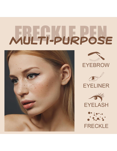 Juego de 4 Bolígrafos de Pecas Falsas MAYKOO - Impermeables