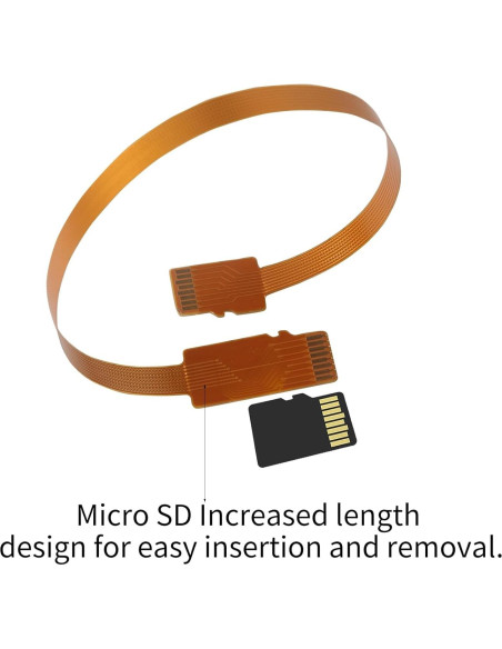 Cable de Extensión Micro SD Macho a Macho 20 cm PinQiongZhe