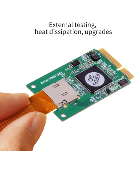 Cable de Extensión Micro SD Macho a Macho 20 cm PinQiongZhe