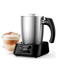 Espumador de Leche KIDISLE 5-en-1 17oz Acero Inoxidable