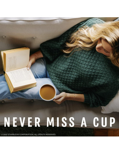 Cápsulas de café K-Cup Starbucks Sumatra 100% arábica 96 unidades