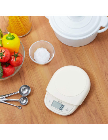 Balanza de Cocina Digital Tanita KD-313 IV 3 kg Marfil