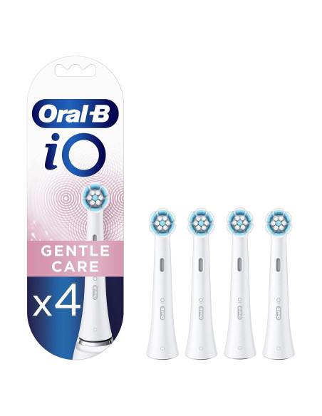 Cabezal de Cepillo Eléctrico Oral-B iO Cuidado Suave - 4 Unidades