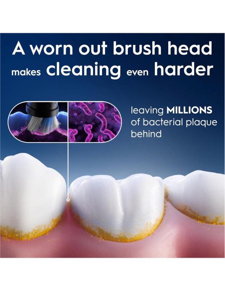 Cabezal de Cepillo Eléctrico Oral-B iO Cuidado Suave - 4 Unidades