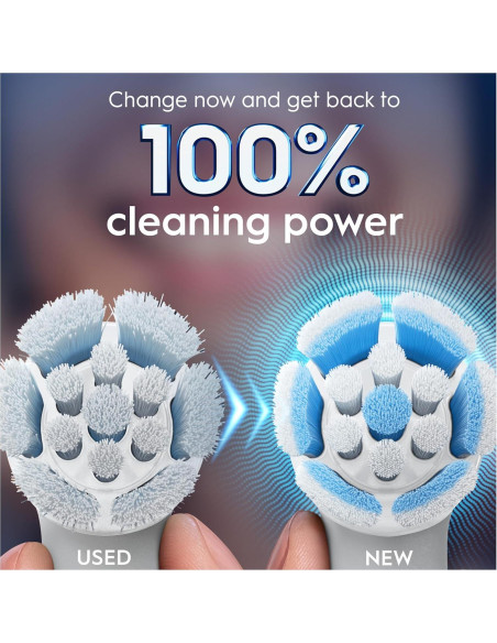 Cabezal de Cepillo Eléctrico Oral-B iO Cuidado Suave - 4 Unidades