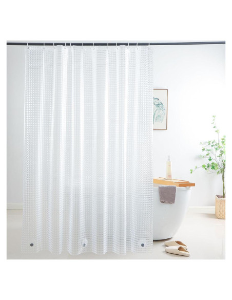 Forro de Ducha EVA 72x74 WellColor Cuadrado 3D Impermeable