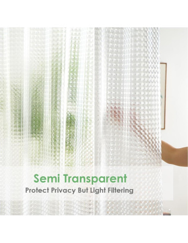 Forro de Ducha EVA 72x74 WellColor Cuadrado 3D Impermeable