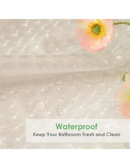 Forro de Ducha EVA 72x74 WellColor Cuadrado 3D Impermeable