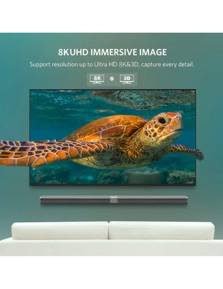 Cable DisplayPort 1.4 8K 5m Angusplay Alta Velocidad 32.4Gbps