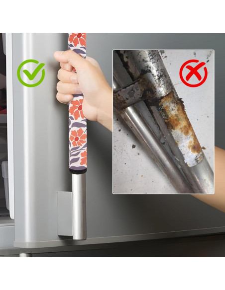Juego de Fundas para Manijas de Refrigerador TUYUU 6 Piezas Juego de Fundas para Manijas de Refrigerador TUYUU 6 Piezas