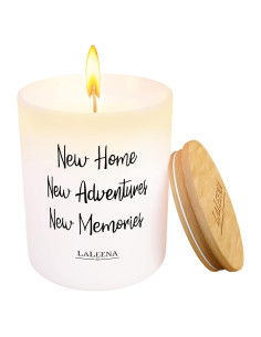 Vela Aromática de Inauguración LaLeena 396 g Vainilla Orgánica