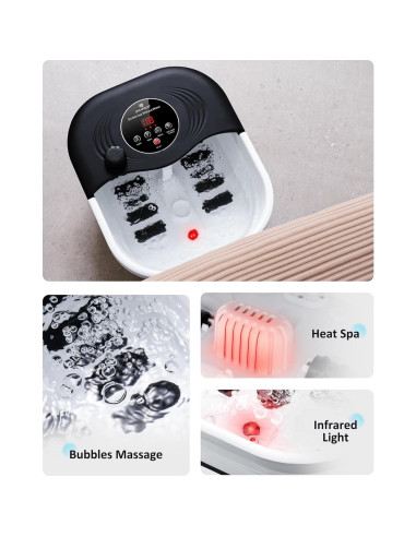 Bañera de Pies Colapsable SPA4PIEDS con Calor y Masaje