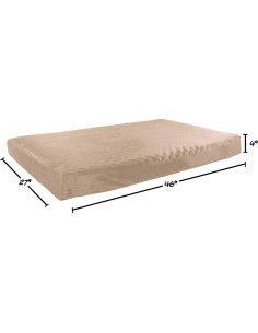 Cama Ortopédica para Perros PETMAKER 116x69 cm Lavable 2