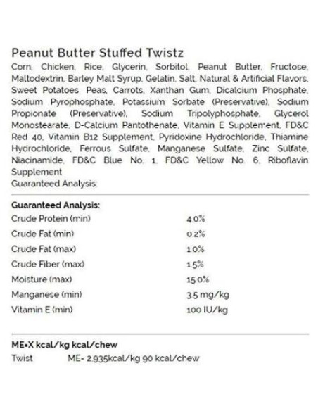 SmartBones Twistz Chews para Perros Sabor a Cerdo 6 Unidades SmartBones Twistz Chews para Perros Sabor a Cerdo 6 Unidades