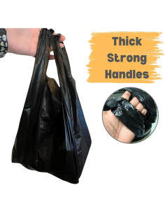 Bolsas Biodegradables Negras 120 Unidades EcoBag 2