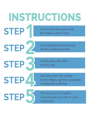 Calcomanía Calendario de Pared Borrable Canvix 91x122 cm
