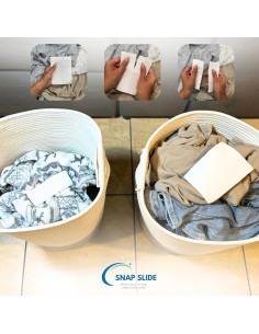 Hojas de detergente ecológicas Snap Slide 64 cargas 32 unidades 2