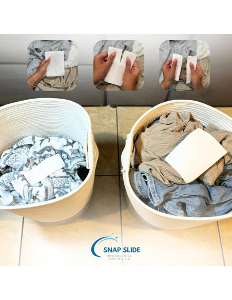 Hojas de detergente ecológicas Snap Slide 64 cargas 32 unidades