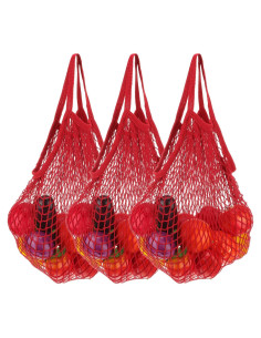 Bolsas de Almacenamiento de Malla Reutilizables uxcell - 5 Piezas