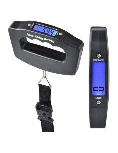 Báscula de Equipaje Digital NEMTMCUA 50kg con Pantalla Retroiluminada