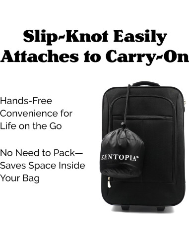 Almohada de Viaje ZENTOPIA Espuma Viscoelástica Ergonómica