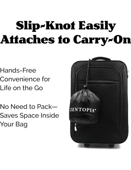 Almohada de Viaje ZENTOPIA Espuma Viscoelástica Ergonómica