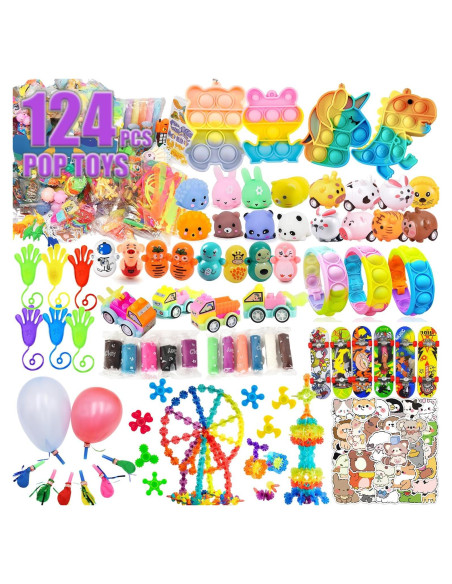 Kit de Fiesta 124 Piezas MSOOIIO para Niños 4-10 Años