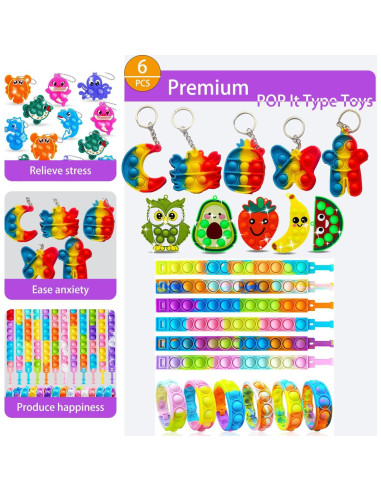 Kit de Fiesta 124 Piezas MSOOIIO para Niños 4-10 Años