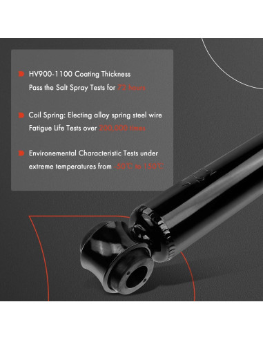 Amortiguadores Traseros A-Premium para Toyota Corolla 1980-1987