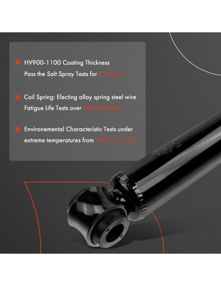 Amortiguadores Traseros A-Premium para Toyota Corolla 1980-1987