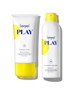 Supergoop! Paquete de Verano PLAY - Loción y Spray SPF 30