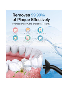 Hilo Dental Inalámbrico Demita GE203 300ML 3 Modos 5 Puntas 2