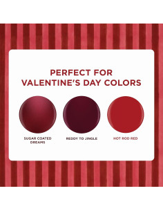 Paquete Gelish MINI San Valentín - Esmaltes en Gel 3x9ml 2