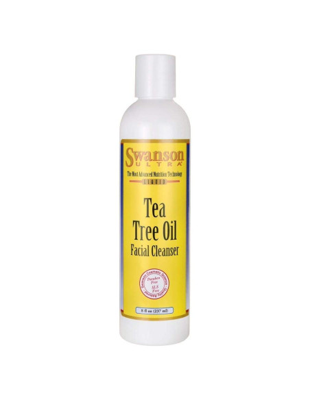 Limpiador Facial de Aceite de Árbol de Té Swanson 237 ml Limpiador Facial de Aceite de Árbol de Té Swanson 237 ml