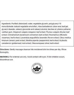 Limpiador Facial de Aceite de Árbol de Té Swanson 237 ml 2