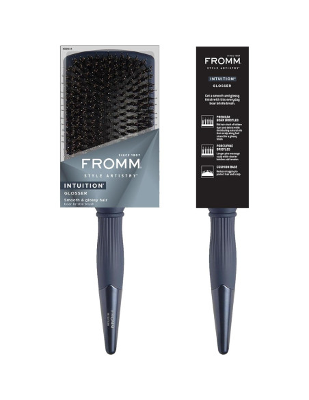 Cepillo Paddle de Cerda de Jabalí Fromm Intuition Glosser Azul Cepillo Paddle de Cerda de Jabalí Fromm Intuition Glosser Azul