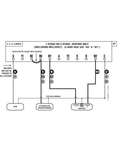 Termostato Programable 7 Días LUX LTX9100U Digital 24V
