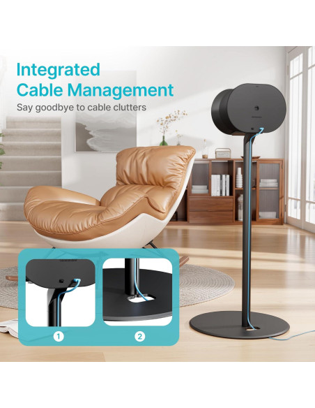 Soportes para Altavoces Sonos Era 100 y 300 PEGZONE, Metal, 71.4 cm